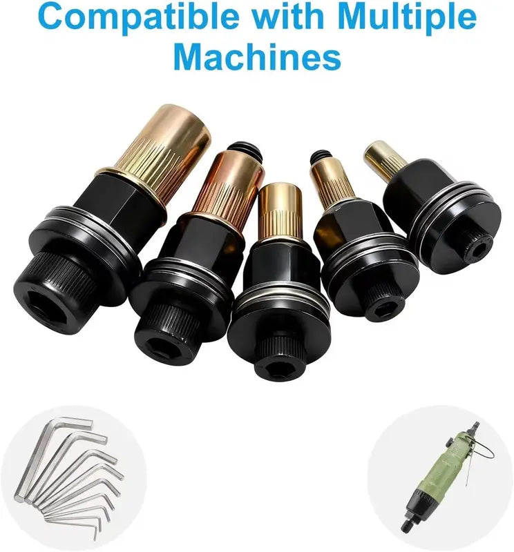 Effortless Drill Adapter Kit for Heavy-Duty Rivet Nuts