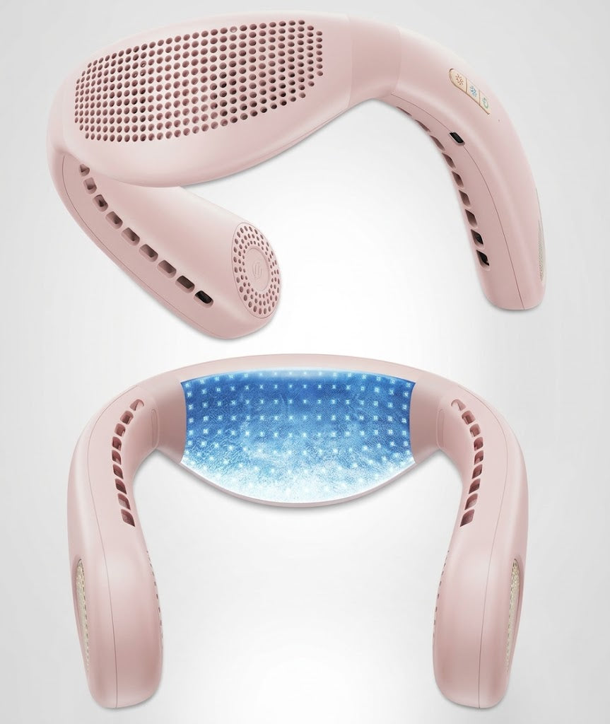 Instant Cooling Portable Neck Air Conditioner with Surround Dual-Airflow | Buy 1 Get 1 Free